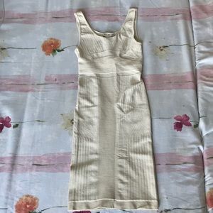 Arden B seamless dress with peek-a-boo back